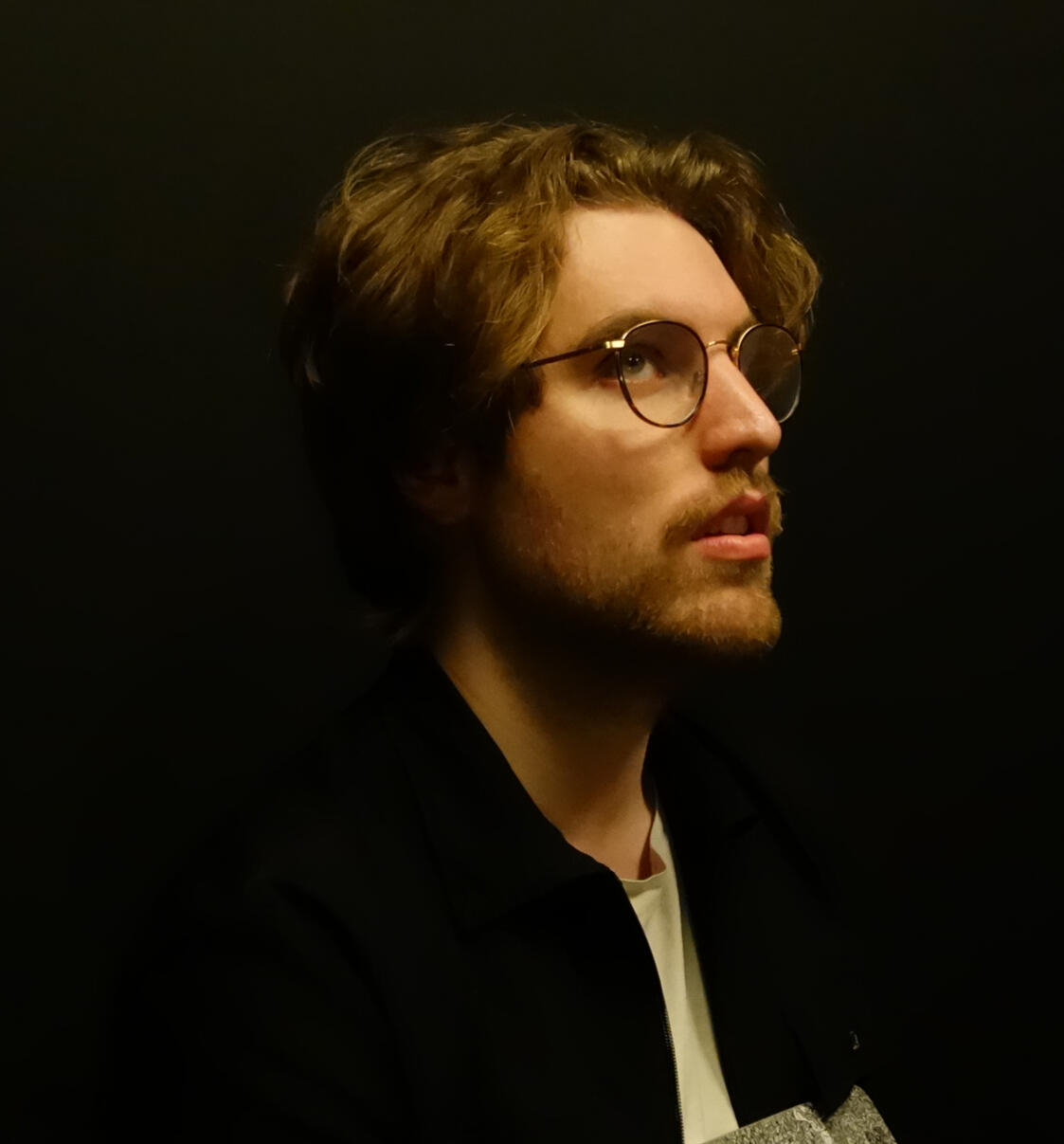 Jelke Ludolphij as Basil Hallward & head of sets